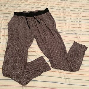 Patterned Jersey Casual Jogger